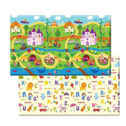 Dwinguler Fairy Tale Land mousse Multicolore Tapis de jeux pour bébé