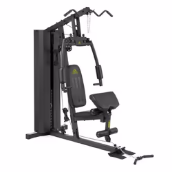 Machine Multistation - musculation durable acier - Adidas Home Gym noir