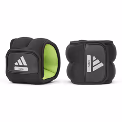 Adidas 11246064 poids pour poignets 1 kg Noir, Vert - Vue supplémentaire 2
