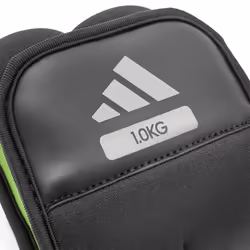 Adidas 11246064 poids pour poignets 1 kg Noir, Vert - Vue supplémentaire 4