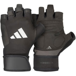 Gants de musculation Adidas Strength - Noir - Adulte - Multisport - Respirant