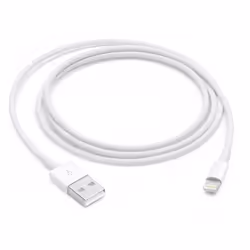Apple MD818ZM/A, 1 m, Lightning, USB A, Mâle, Mâle, Blanc