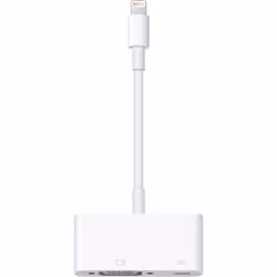 Apple MD825ZM/A, VGA (D-Sub), Or, Blanc, Mâle/Femelle, 1 pièce(s), Lightning