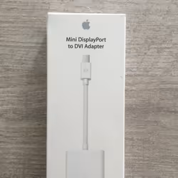 Apple MB570Z/B, Mini DisplayPort, DVI, Mâle, Femelle, Blanc, Mâle/Femelle