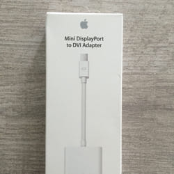 Apple MB570Z/B câble vidéo et adaptateur Mini DisplayPort DVI Blanc