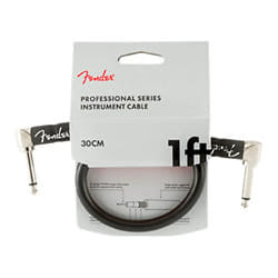 FenderProfessional Series Cable - 30 cm - Noir