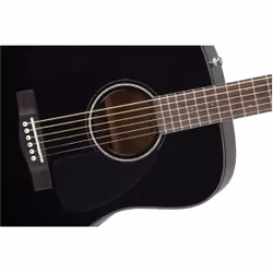 Fender CD-60 DREAD V3 DS Guitare acoustique Dreadnought 6 cordes Noir, Noyer - Vue supplémentaire 5