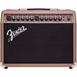 Fender Acoustasonic 40, 2.0 canaux, 40 W, 8 Ohm, Avec fil, 3,5 mm, Noir, Marron