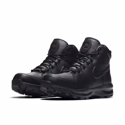 Nike Manoa Leather, Bottines, Bottes de randonnée, Mâle, Adulte, Noir, EUE
