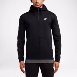 Nike Sportswear Full-Zip, Adulte, Mâle, Sweat à capuche, Noir, S, SML