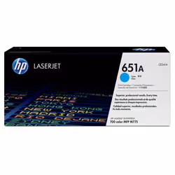 HP 651A toner LaserJet cyan authentique, 16000 pages, Cyan, 1 pièce(s)