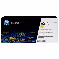 HP 651A toner LaserJet jaune authentique, 16000 pages, Jaune, 1 pièce(s)