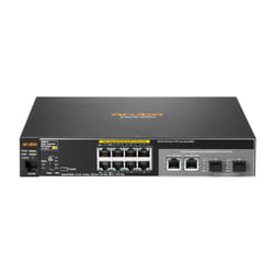 Aruba 2530 8 PoE+ Géré L2 Fast Ethernet (10/100) Connexion Ethernet, supportant l'alimentation via ce port (PoE) 1U Gris