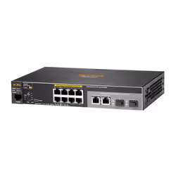Aruba 2530 8 PoE+ Géré L2 Fast Ethernet (10/100) Connexion Ethernet, supportant l'alimentation via ce port (PoE) 1U Gris