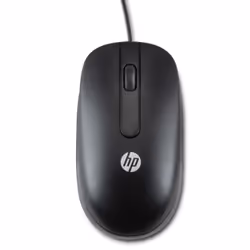HP Souris laser USB 1000 ppp, Ambidextre, Laser, USB Type-A, 1000 DPI, Noir