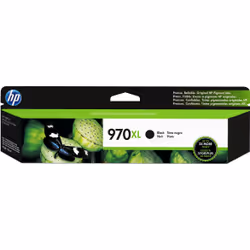 HP 970XL cartouche d'encre noir grande capacité authentique, Rendement élevé (XL), Encre à pigments, 173,5 ml, 9200 pages, 1  ...