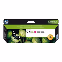 HP 971XL cartouche d'encre magenta grande capacité authentique, Rendement élevé (XL), Encre à pigments, 80,5 ml, 6600 pages, ...