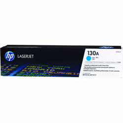 HP Cartouche de toner cyan d'origine LaserJet 130A