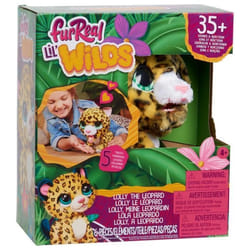 JUST PLAY FURREAL LIL WILDS LOLLY THE LEOPARD INTERACTIVE 8-INCH PLUSH