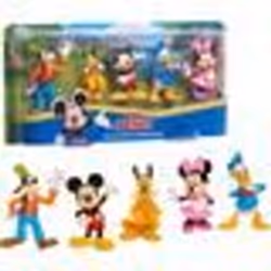 Figurines à Collectionner - Disney - Coffret de Figurines Mickey - 5 Personnages - 76 cm - Mixte