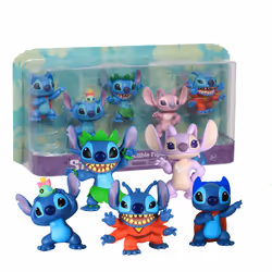Just Play Stitch, 3 an(s), Lilo &amp; Stitch, Multicolore, Polyvinyl chloride (PVC)