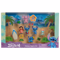 Just Play Lilo &amp; Stitch Deluxe Figure Set, Multicolore