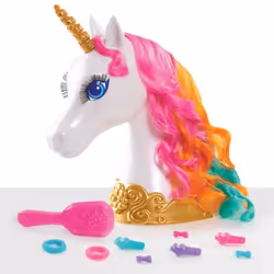 Barbie Tête à coiffer Licorne Dreamtopia