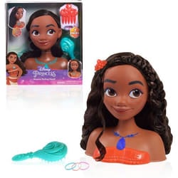 Tête à coiffer - DISNEY Princess - Vaiana - 6 accessoires - Dès 3 ans