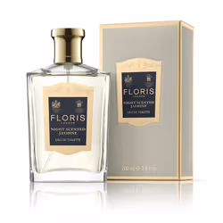 Floris Night Scented Jasmine, Hommes, 100 ml, Flacon non réutilisable, Citron, Poivron vert, Mandarin, Néroli, Violette (feui ...