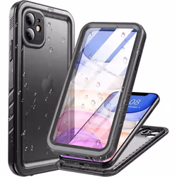 Coque Étanche Antichoc - Cozycase - iPhone 11 - Protection 360° - Mat - Noir