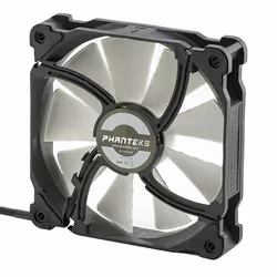 Phanteks PH-F120XP Boitier PC Ventilateur 12 cm Noir, Blanc