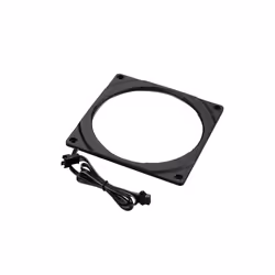 Phanteks Halos, Universel, Plastique, Noir, 140 mm, 140 mm, 6 mm