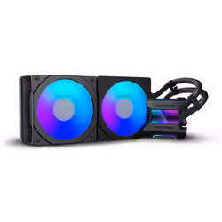 Phanteks Glacier One 280 MPH, Refroidisseur de liquide tout-en-un, 14 cm, 500 tr/min, 2200 tr/min, 39,1 dB, 93,05 cfm