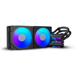 Phanteks Glacier One 280 MPH Processeur Refroidisseur de liquide tout-en-un 14 cm Noir 1 pièce(s)