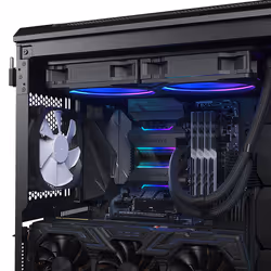 Phanteks Glacier One 280 MPH Processeur Refroidisseur de liquide tout-en-un 14 cm Noir 1 pièce(s)