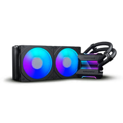 Phanteks Glacier One 240 MPH Processeur Refroidisseur de liquide tout-en-un 12 cm Noir 1 pièce(s)
