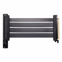 Phanteks PH-CBRS4.0_FL22, 0,22 m, PCI-E x16 (Gen 4.0), PCI-E x16 (Gen 4.0), Femelle, Mâle, Or