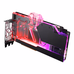 Phanteks Glacier G40, Refroidisseur par eau + plaque arrière, Acrylique, Cuivre, Noir, Transparent, GPU, Carte graphique, MSI ...