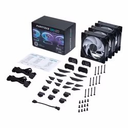 Phanteks D30-120 D-RGB Fan, Ventilateur, 12 cm, 2250 tr/min, 30,2 dB, 64,3 cfm, 3,01 m³/h
