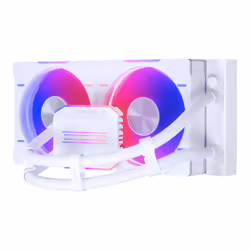 Phanteks Glacier One 240D30 DRGB, Refroidisseur de liquide tout-en-un, 12 cm, Blanc