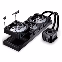 Phanteks PH-GO360D30_DBK02 système de refroidissement d’ordinateur Processeur Refroidisseur de liquide tout-en-un 12 cm Noir 1 pièce(s) - Vue supplémentaire 5