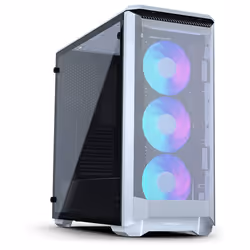 Phanteks Eclipse P400A Midi-Tower Tempered Glass DRGB - weiß - Midi/Minitower - ATX, Midi Tower, Blanc, ATX, EATX, micro ATX, ...