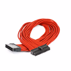 Phanteks PH-CB24P_RD, 0,5 m, ATX (24-pin), ATX (24-pin), Mâle, Femelle, Droit