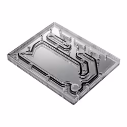 Phanteks D120, Water block frame, Acrylique, Noir, Transparent, 118 mm, 13 mm, 150 mm