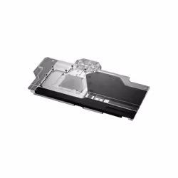 Phanteks PH-GB6900ASSRX, Bloc d'eau, Acrylique, Aluminium, Laiton, Cuivre, Nickel, Noir, Argent, GPU, Carte graphique, 277 mm