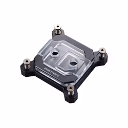 Phanteks Glacier, Bloc d'eau, Acrylique, Cuivre, Noir, Transparent, LGA 1150 (Emplacement H3), LGA 1151 (Emplacement H4), LGA ...