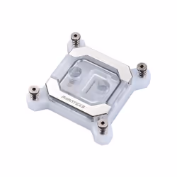 Phanteks Glacier, Bloc d'eau, Acrylique, Cuivre, Transparent, Blanc, LGA 1150 (Emplacement H3), LGA 1151 (Emplacement H4), LG ...