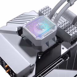 Phanteks Glacier One 360M25G2 Boitier PC Kit de refroidissement du liquide 12 cm Blanc 1 pièce(s) - Vue supplémentaire 2