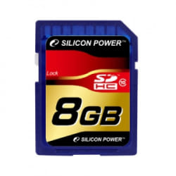 Silicon Power 8GB SDHC 8 Go Classe 10