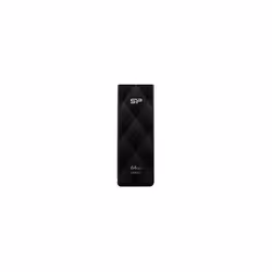 Silicon Power Blaze B20, 64 Go, USB Type-A, 3.2 Gen 1 (3.1 Gen 1), Sans capuchon, 13 g, Noir